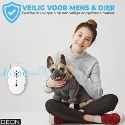 Merkloos GEON Ultrasonic Muizenverjager - 4Stuks - Ongedierte Verjager - Muizenverjager Ultrasone Binnen - 3 Ultrasone Standen Beschikbaar - Muizengif - Muizenvallen Voor Binnen -Gardena Winkel 1200x1200 2360