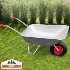 Gardebruk Kruiwagen 80 Liter – Belastbaarheid 100 Kg - Zilver -Gardena Winkel 1200x1200 239