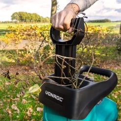 VONROC Stille Hakselaar/Shredder 2800W – Voor Takken Tot Ø45mm – Incl. 60L Opvangbak & Duwstok -Gardena Winkel 1200x1200 24