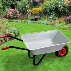 Gardebruk Kruiwagen 80 Liter – Belastbaarheid 100 Kg - Zilver -Gardena Winkel 1200x1200 241