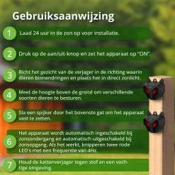 Kattenverjager Buiten – Kattenschrik – Op Zonneenergie – Duivenverjager - Vogels 14 Kattenverjager Buiten – Kattenschrik – Op Zonneenergie – Duivenverjager - Vogels -Gardena Winkel 1200x1200 2417