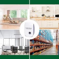 Merkloos CLEAN SPACE™ Ultrasone Ongedierte Verjager - Muizenverjager - Muizengif/Rattengif Alternatief - 4 Stuks -Gardena Winkel 1200x1200 2426