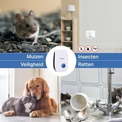 4 Pack Ultrasone Muizenverjager - Ongedierte Muizen Verjager Voor Binnen - Verjagers - Pest Reject - Repeller - Bestrijder -Gardena Winkel 1200x1200 2432