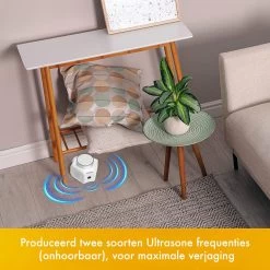 Dynabright Verjager® Muizenverjager - Ultrasone Verjager - Ultrasonische Ongedierte Verjager - 360 Graden & 4 Modi - Insecten Bestrijden - Pest Repeller - Oplaadbaar - PRO Versie -Gardena Winkel 1200x1200 2457
