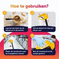 Wonact - Muizenval Voor Emmer - Emmer Deksel - Flip Deksel - Diervriendelijk - Rattenval - Voor Binnen En Buiten 16 Wonact - Muizenval Voor Emmer - Emmer Deksel - Flip Deksel - Diervriendelijk - Rattenval - Voor Binnen En Buiten -Gardena Winkel 1200x1200 2479