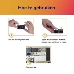 Wonact Muizenval - Muizenklem - 12 Stuks - Extra Sterk - 100% Pakkans – Voor Binnen En Buiten - Inclusief E-boek 9 Wonact Muizenval - Muizenklem - 12 Stuks - Extra Sterk - 100% Pakkans – Voor Binnen En Buiten - Inclusief E-boek -Gardena Winkel 1200x1200 2507