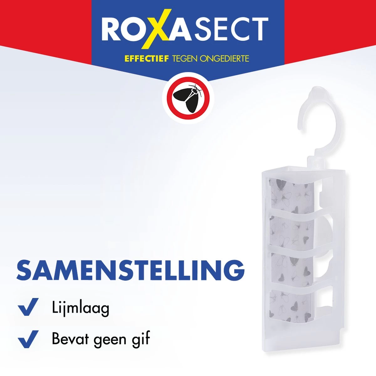 Roxasect Mottenval Pouch - Mottenbestrijding - Ongedierteval - 1 Stuks 6 Roxasect Mottenval Pouch - Mottenbestrijding - Ongedierteval - 1 Stuks - Afbeelding 6