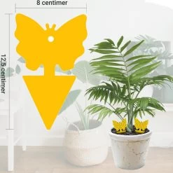 Rouwvliegjes Bestrijden 15 Stuks - Vliegenvanger - Insectenvanger - Lijmval - Vangplaten - Plak Klavertjes Tegen Rouwvliegen En Trips - Vangkaarten - Hebron® -Gardena Winkel 1200x1200 2538