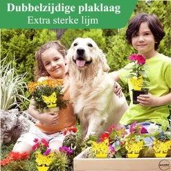 Vliegenvanger Set 24 Stuks - Fruitvliegjes Vanger - Rouwvliegjes Bestrijden - Insectenvanger - Plakstrips Dubbelzijdig -Gardena Winkel 1200x1200 2602