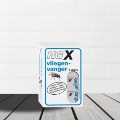 HGX Vliegenvanger - 4 Stuks - Bevat Geen Giftige Stoffen - Zeer Sterke Kleefband - Geurloos -Gardena Winkel 1200x1200 2625