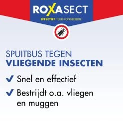Roxasect Spray Tegen Vliegende Insectentegen - Ongediertewering - 400ml -Gardena Winkel 1200x1200 2633