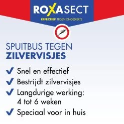 Roxasect Spray Tegen Zilvervisjes 400ml + Zilvervisjesval - Combipack -Gardena Winkel 1200x1200 2658