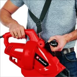 Einhell Elektrische Bladblazer GC-EL 3024 E (blazen, Zuigen & Versnipperen, Zuigbuis Ø75 Mm, Zuigkracht 650 M³/h, Hakselfunctie 10:1, Blaassnelheid 240 Km/h, Opvangzak 40 L) -Gardena Winkel 1200x1200 267