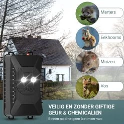 Westhome Marterverjager - Muizenverjager - Ongedierte Verjager - 2 Pack - 12V - Batterij En Accu -Gardena Winkel 1200x1200 2675