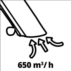 Einhell Elektrische Bladblazer GC-EL 3024 E (blazen, Zuigen & Versnipperen, Zuigbuis Ø75 Mm, Zuigkracht 650 M³/h, Hakselfunctie 10:1, Blaassnelheid 240 Km/h, Opvangzak 40 L) -Gardena Winkel 1200x1200 268