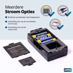 Altho Marterverjager - Ongedierteverjager - Marterverjager Auto - Steenmarter - Marter - Marterverjager Op Batterijen, 12V En Stopcontact - Indoor & Outdoor / Binnen & Buiten -Gardena Winkel 1200x1200 2687