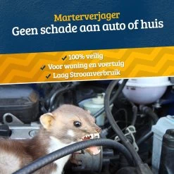 Ferodelli Marterverjager - Marter Verjager Auto - Muizenverjager - Batterijen - 12V - Stopcontact - Anti Marter - Huis -Gardena Winkel 1200x1200 2692