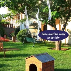 Merkloos Duivenverjager - Vogelverjager - Duivenwering - Vogelverschrikker - Geluid Door Beweging - Reiger - Kraai - Holografisch Duiven Lint - Reigerverschrikker - Alternatief Voor Duivenpinnen Of Vogelnet - Diervriendelijk - 80m Tape -Gardena Winkel 1200x1200 2739