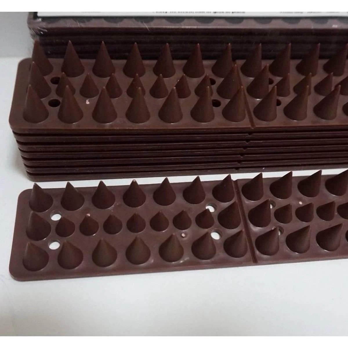 SAFE ALARM Vogelpinnen - 10 Strips - Antiklimstrip - 5 Meter Lang 2 SAFE ALARM Vogelpinnen - 10 Strips - Antiklimstrip - 5 Meter Lang - Afbeelding 2