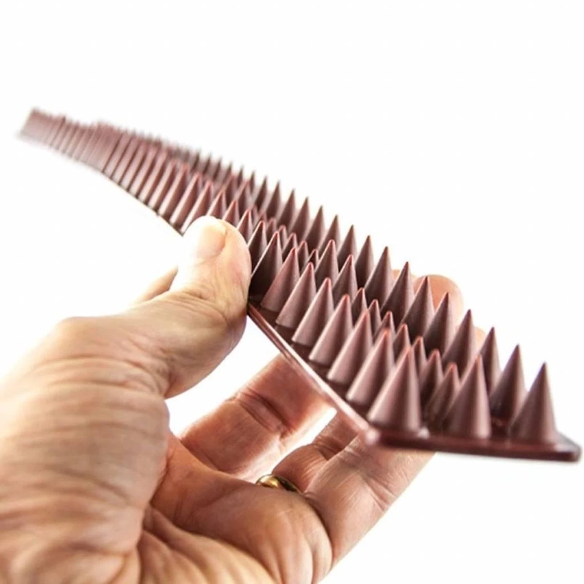 SAFE ALARM Vogelpinnen - 10 Strips - Antiklimstrip - 5 Meter Lang 4 SAFE ALARM Vogelpinnen - 10 Strips - Antiklimstrip - 5 Meter Lang - Afbeelding 4