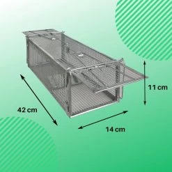 ValueStar Rattenval - Rattenval Voor Buiten - Ongediertebestrijding - Rattenvallen - Ratten - Rattenval Vangkooi -Gardena Winkel 1200x1200 2770