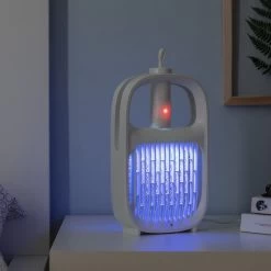 Fabula 2 In 1 Elektrische Vliegenmepper En Muggenlamp - Wespenverjager - Vliegenverjager Voor Op Tafel - Vliegenvanger - Oplaadbaar USB -Gardena Winkel 1200x1200 2792