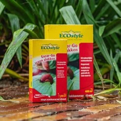 ECOstyle Escar-Go Bestrijdingsmiddel Tegen Slakken - Regenvaste Slakkenkorrels - Stopt Slakkenvraat Direct - 400 M² - 1 KG -Gardena Winkel 1200x1200 2803
