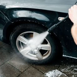 VONROC Hogedrukreiniger V18-1 1800W – 140 Bar – 420 L/h – Incl. 8m Slang, Reinigingsmiddelen Tank En Meer -Gardena Winkel 1200x1200 325