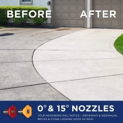 Powertech Professionele Hogedrukreiniger Op Benzine - 6.5 PK - 3600 PSI - 220 Bar - Hogedrukreiniger Auto - Terrasreiniger - Oppervlaktereiniger - Autoreiniger - Zwembadreiniger - 5 Snelkoppelstukken- Zwart / Rood -Gardena Winkel 1200x1200 339