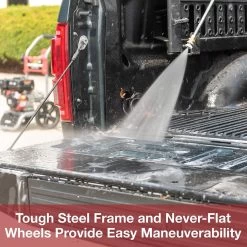 Powertech Professionele Hogedrukreiniger Op Benzine - 6.5 PK - 3600 PSI - 220 Bar - Hogedrukreiniger Auto - Terrasreiniger - Oppervlaktereiniger - Autoreiniger - Zwembadreiniger - 5 Snelkoppelstukken- Zwart / Rood -Gardena Winkel 1200x1200 342