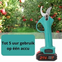 Merkloos Elektrische Snoeischaar - Professioneel - Accu Snoeischaar - 2 Accu's - Tuinieren - Tuinschaar - 30mm -Gardena Winkel 1200x1200 371
