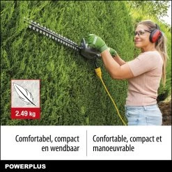 Powerplus POWEG40100 Elektrische Heggenschaar - 550W - Snoeien En Knippen - Zwaardlengte 560mm - Mesafstand 16mm - Haagschaar Voor Tuinonderhoud -Gardena Winkel 1200x1200 420