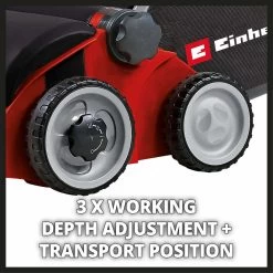 Einhell Verticuteerder En Beluchter RG-SA 1433 (1400 W - 33 Cm Werkbreedte - 3-voudige Hoogteverstelling - 28 L - Aanbevolen Voor Oppervlaktes Tot 400 M²) -Gardena Winkel 1200x1200 459