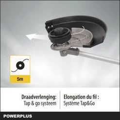 Powerplus POWXG30405 Bosmaaier 2-in-1 - 1000 W - Bosmaaier & Grastrimmer -Gardena Winkel 1200x1200 472
