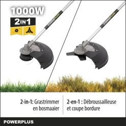 Powerplus POWXG30405 Bosmaaier 2-in-1 - 1000 W - Bosmaaier & Grastrimmer -Gardena Winkel 1200x1200 473