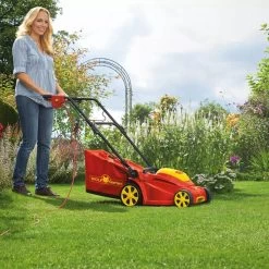 WOLF-Garten A 340 E Elektrische Grasmaaier - 1400 W - 34 Cm Maaibreedte - 30 Liter Opvangbak - Centrale Hoogte-instelling -Gardena Winkel 1200x1200 490