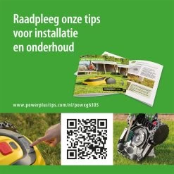 Powerplus POWXG6305 Robotmaaier - 18V - Voor Gazons Tot Ca. 500m² - Maaibreedte 180mm - Incl. Laadstation En Accessoires -Gardena Winkel 1200x1200 522