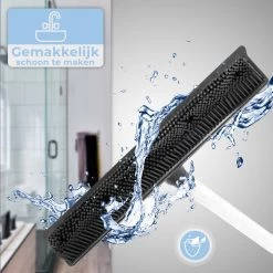 De Blaffende Kat 2 In 1 Rubberen Bezem – Bezem Binnen & Buiten – Vloerwisser Met Steel - Vloertrekker – Veger - Extra Lang 160cm -Gardena Winkel 1200x1200 668