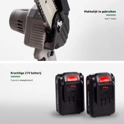 Mardin Mini Kettingzaag - Snoeizaag - Kettingzaag - Kettingzaag Electrisch Met 2 Accu - Inclusief Koffer - 1 Extra Accu - Grijs 13 Mardin Mini Kettingzaag - Snoeizaag - Kettingzaag - Kettingzaag Electrisch Met 2 Accu - Inclusief Koffer - 1 Extra Accu - Grijs -Gardena Winkel 1200x1200 699
