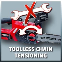 Einhell Accu Kettingzaag GE-LC 18 Li Kit (1x3,0Ah) Power X-Change (Li-Ion - 18 V - 25 Cm Zwaardlengte - 23 Cm Snijlengte - Terugslagbescherming - Kettingvangbout - Incl. 3,0 Ah Accu En Lader) -Gardena Winkel 1200x1200 724