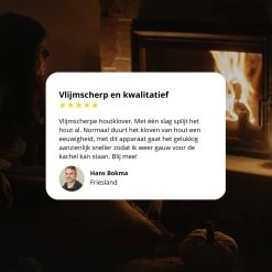 Miseru Houtklover – Geen Bijl Nodig – No Axe - Houtsplijter – Houtkliever – HANDMADE In Holland - Houtklover Voor Aanmaakhout – Metaal -Gardena Winkel 1200x1200 763