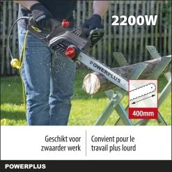 Powerplus POWEG10110 Elektrische Kettingzaag - 2200W - Zwaardlengte 400mm - Automatische Kettingsmering - Incl. 1x Ketting En 1x Zwaard 8 Powerplus POWEG10110 Elektrische Kettingzaag - 2200W - Zwaardlengte 400mm - Automatische Kettingsmering - Incl. 1x Ketting En 1x Zwaard -Gardena Winkel 1200x1200 799