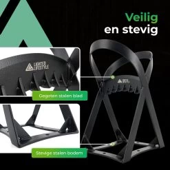 Lighted Lifestyle™| Houtklover Voor Aanmaakhout Incl. Kloofhamer - Houtsplijter - Houtkliever - Snel Haardhout - Gietijzer - Incl. Schroeven -Gardena Winkel 1200x1200 807