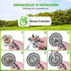 Merkloos SlimShop Onkruidborstel - Bosmaaier Grastrimmer - Onkruid - Onkruidkrabber - Voegenborstel - Onkruidverwijderaar - Max 10.000 Toerental P/m - 20CM 18 Merkloos SlimShop Onkruidborstel - Bosmaaier Grastrimmer - Onkruid - Onkruidkrabber - Voegenborstel - Onkruidverwijderaar - Max 10.000 Toerental P/m - 20CM -Gardena Winkel 1200x1200 889