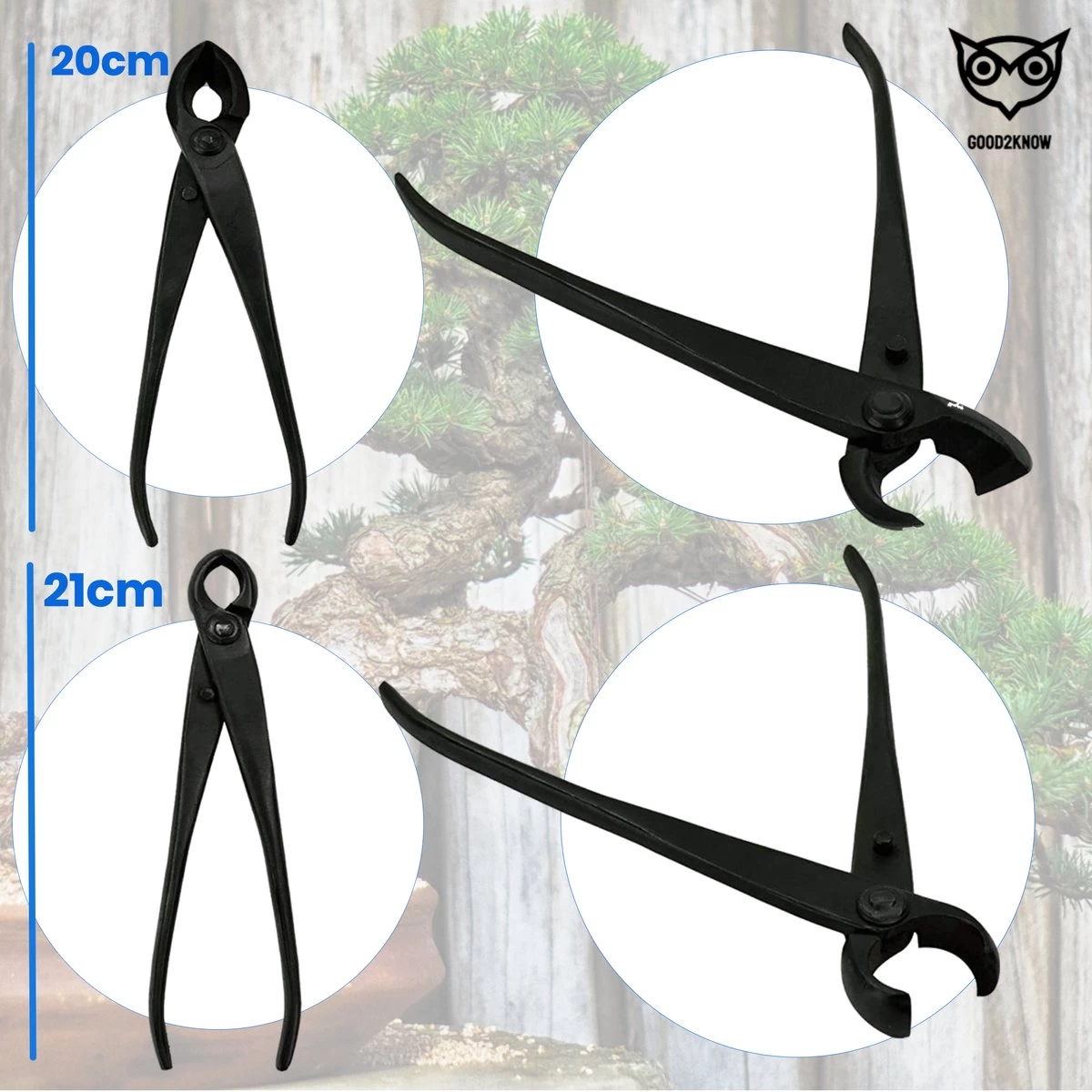 Good2know Bonsai Gereedschap Set – 16 Delig – Bonsai Starters Kit – Bonsai Boompje Verzorgingskit - Tuingereedschap 12 Good2know Bonsai Gereedschap Set – 16 Delig – Bonsai Starters Kit – Bonsai Boompje Verzorgingskit - Tuingereedschap - Afbeelding 12