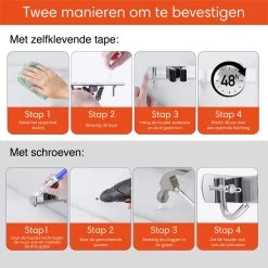 TTD Premium XXL Bezemhouder En Gereedschapsrek - Opslag Van Gereedschap - Opslag Van Schoonmaakspullen - Tuingereedschap - Klussen - RVS - Zwart 8 TTD Premium XXL Bezemhouder En Gereedschapsrek - Opslag Van Gereedschap - Opslag Van Schoonmaakspullen - Tuingereedschap - Klussen - RVS - Zwart -Gardena Winkel 1200x1200 966