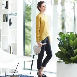 Elho Plunge Gieter 20 - Gieter Voor Binnenaccessoires - Ø 15.0 X H 29.5 Cm - Grijs/Warm Grijs -Gardena Winkel 1200x1200 992