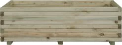 Intergard Houten Bloembakken Plantenbakken Rechthoek 80x40x35cm -Gardena Winkel 1200x445