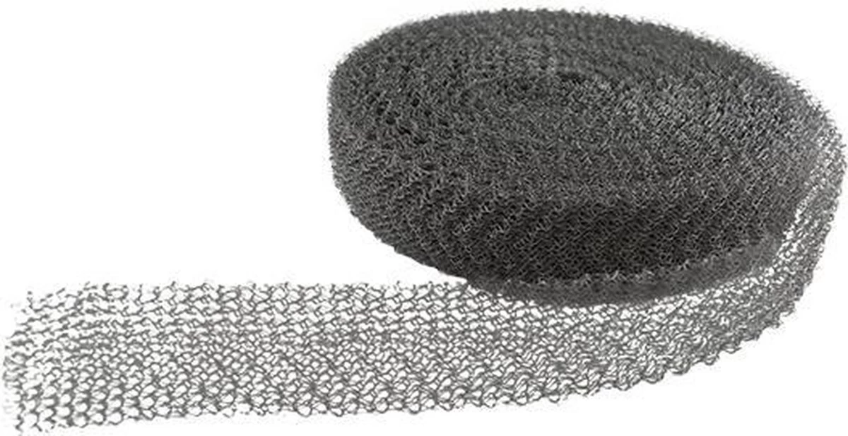 RVS Wering Gaas - Muizengaas - Afdichtingsnet - Netnox - Stootvoegroostergaas - Rattengaas - Insectengaas - Rvs Gaas - Per 1 Meter 1 RVS Wering Gaas - Muizengaas - Afdichtingsnet - Netnox - Stootvoegroostergaas - Rattengaas - Insectengaas - Rvs Gaas - Per 1 Meter