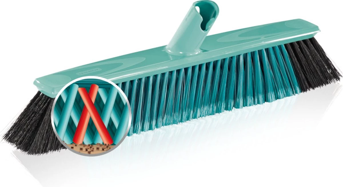 Leifheit Allround Bezemkop - Xtra Clean - Click System - 40 Cm Veegbreedte 2 Leifheit Allround Bezemkop - Xtra Clean - Click System - 40 Cm Veegbreedte - Afbeelding 2